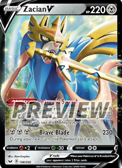 Zacian V #128 Classic