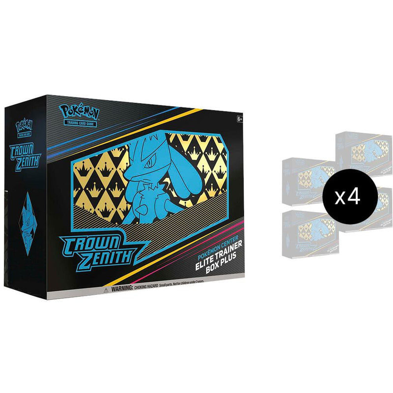 Crown Zenith Pokemon Center Elite Trainer Box Plus Case - Crown Zenith sealed product