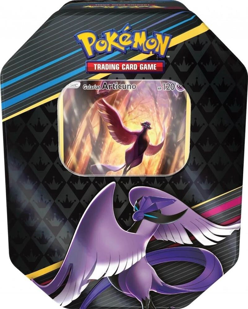 Crown Zenith Tin Galarian Articuno International Version - Crown Zenith sealed product