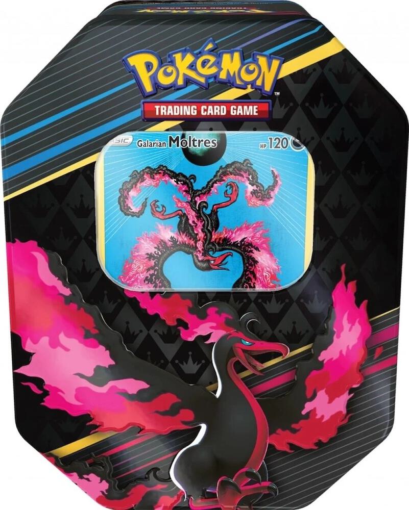 Crown Zenith Tin Galarian Moltres International Version