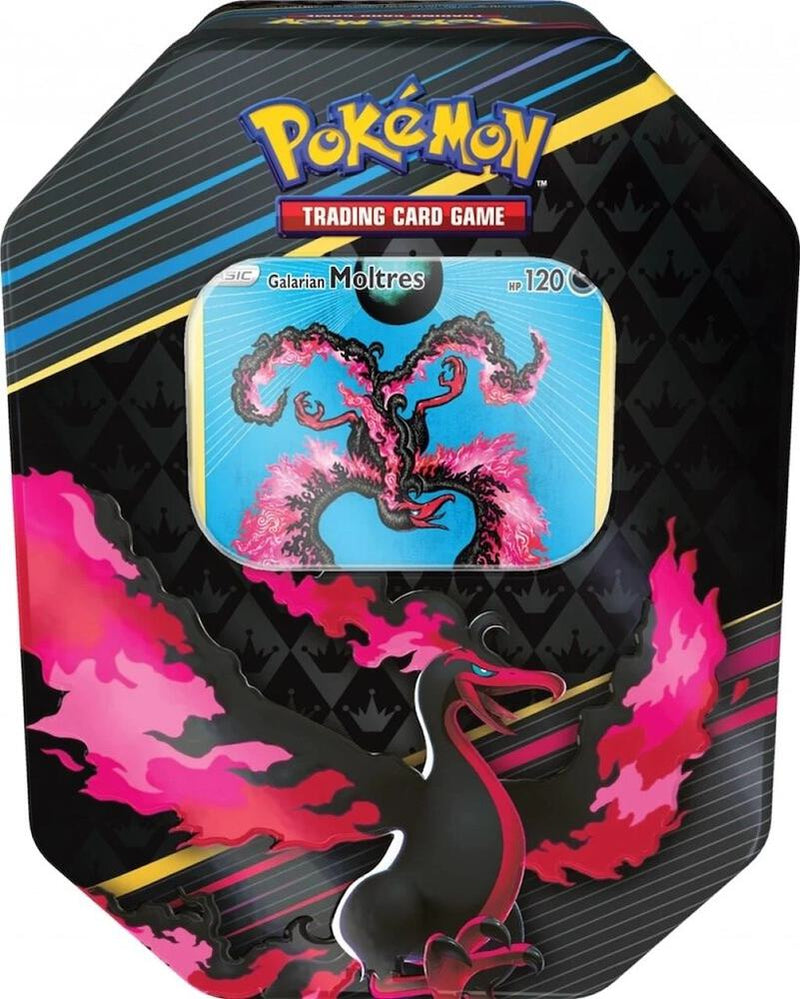 Crown Zenith Tin Galarian Moltres International Version - Crown Zenith sealed product