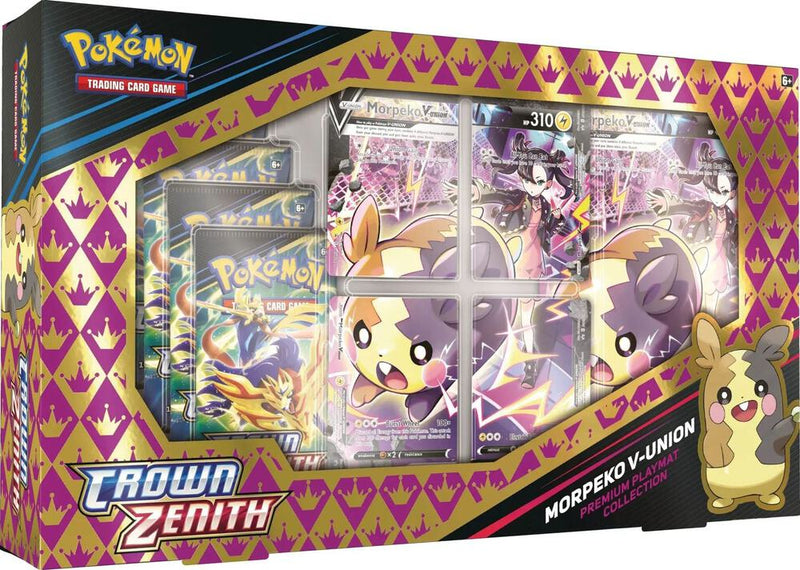 Morpeko V UNION Playmat Premium Collection - Crown Zenith sealed product