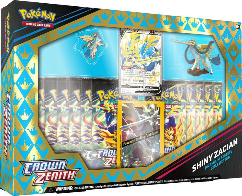 Crown Zenith Premium Figure Collection Shiny Zacian - Crown Zenith sealed product