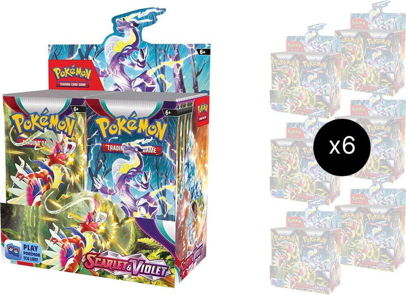 Scarlet and Violet Booster Box Case - Scarlet & Violet Base Set sealed product