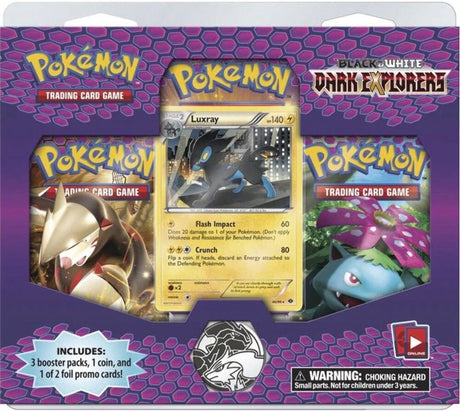 Dark Explorers 3 Pack Blister Luxray