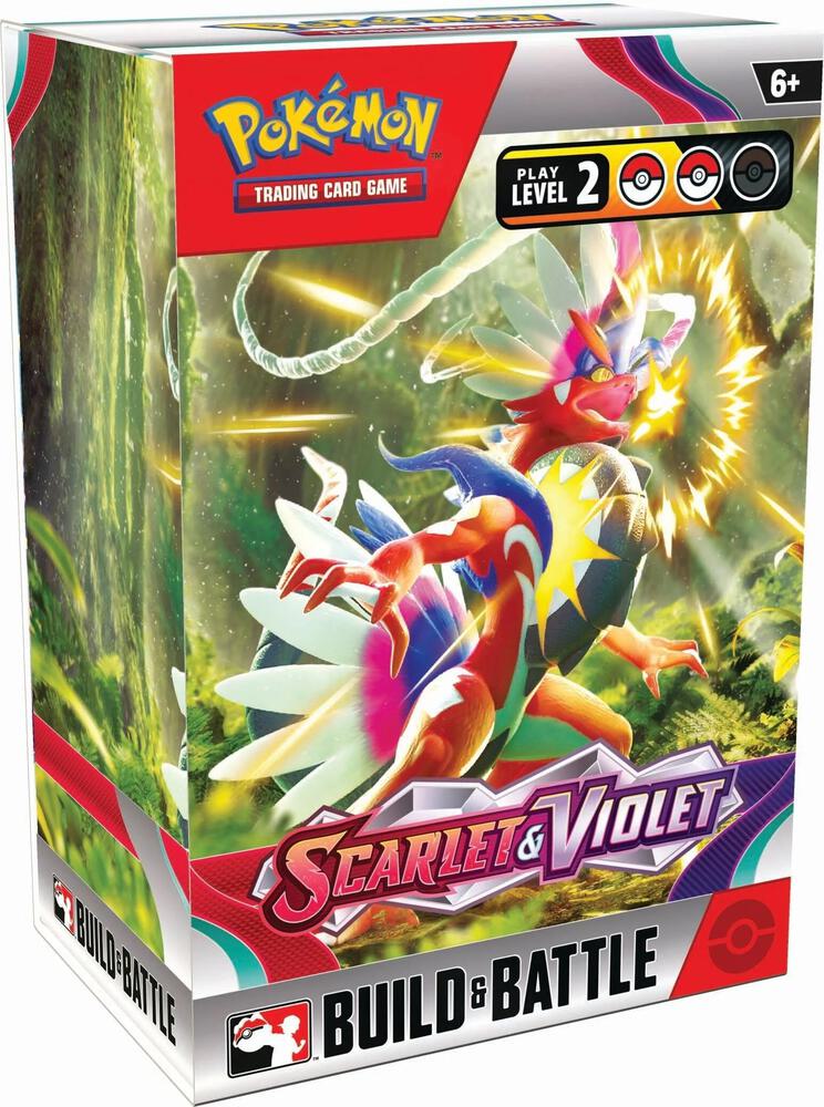 Scarlet and Violet Build and Battle Box - Scarlet & Violet Base Set sealed product