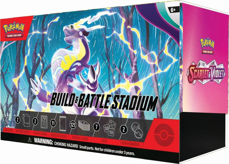 Scarlet and Violet Build and Battle Stadium - Scarlet & Violet Base Set sealed product