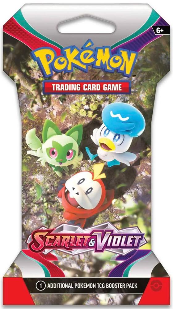 Scarlet and Violet Sleeved Booster Pack - Scarlet & Violet Base Set sealed product