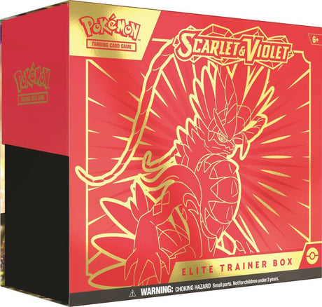 Scarlet and Violet Elite Trainer Box Koraidon