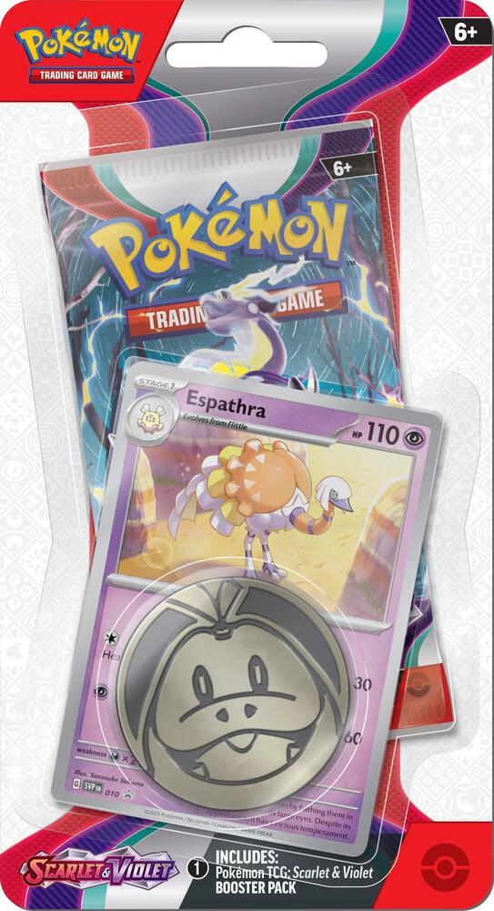 Scarlet and Violet Single Pack Blister Espathra - Scarlet & Violet Base Set sealed product