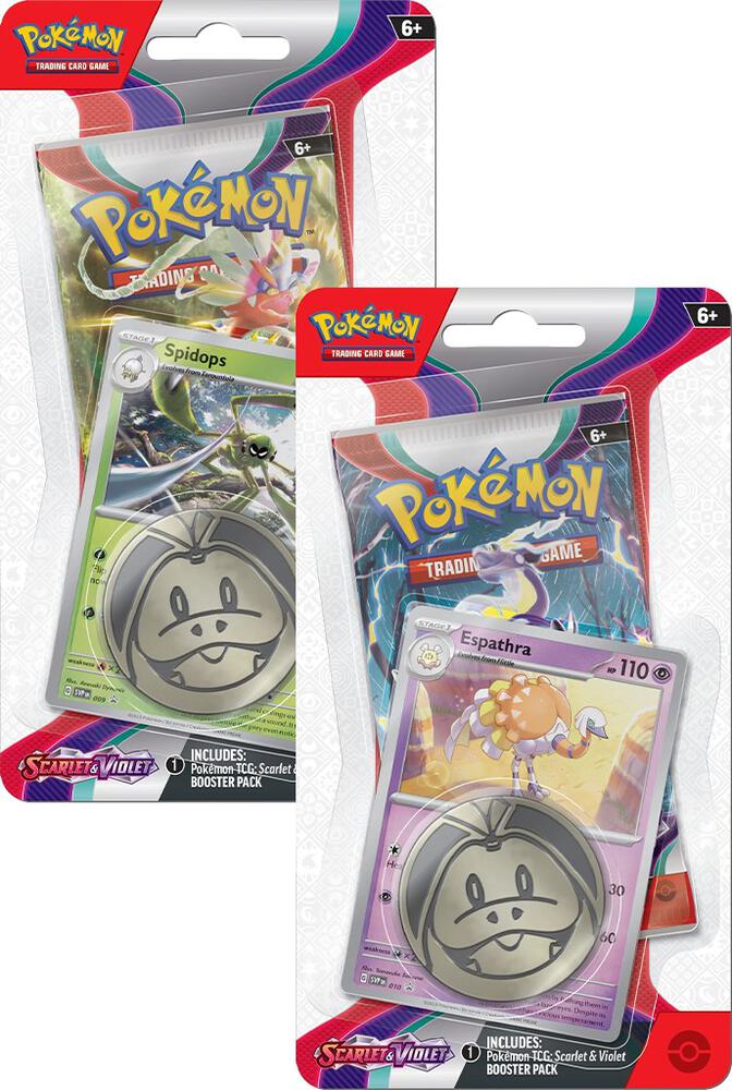 Scarlet and Violet Single Pack Blister Set of 2