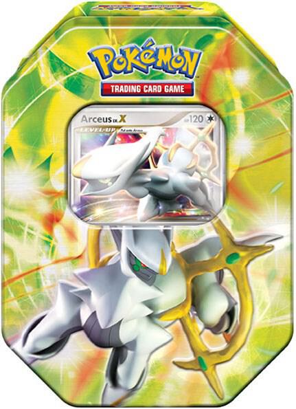 Arceus Collectors Tin Green - Platinum Arceus sealed product