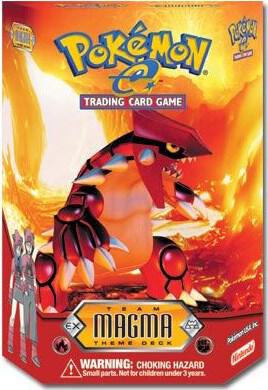 Team Magma Theme Deck EX Team Magma Groudon - Team Magma vs Team Aqua sealed product