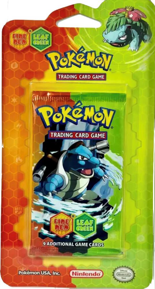 FireRed and LeafGreen Single Pack Blister - EX FireRed & LeafGreen sealed product