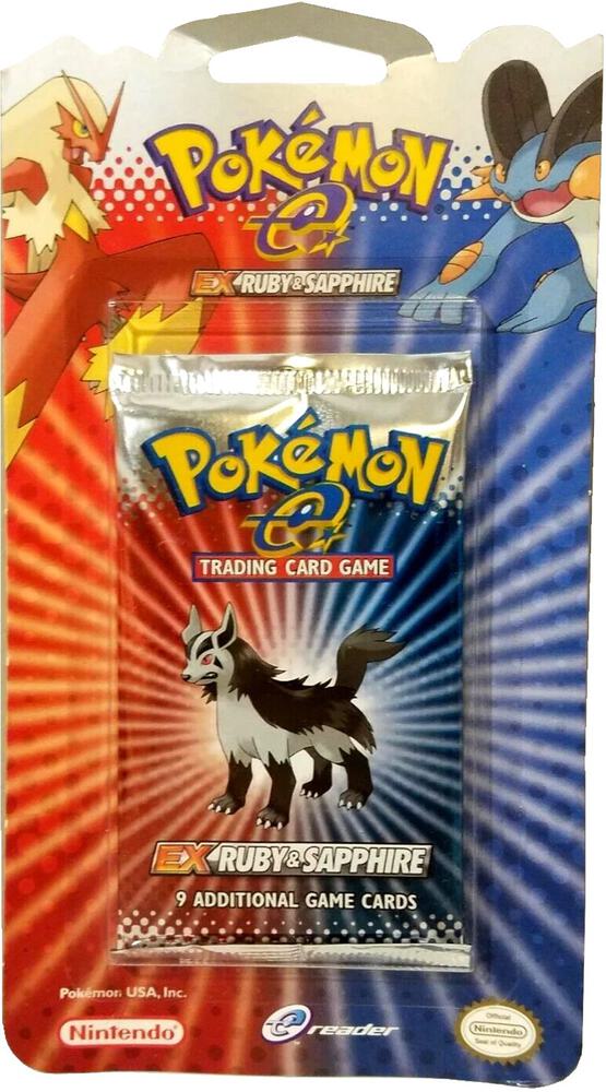 Ruby and Sapphire Single Pack Blister - EX Ruby & Sapphire sealed product