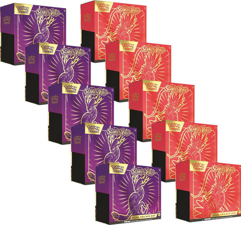 Scarlet and Violet Elite Trainer Box Case