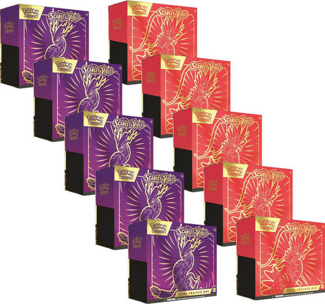 Scarlet and Violet Elite Trainer Box Case