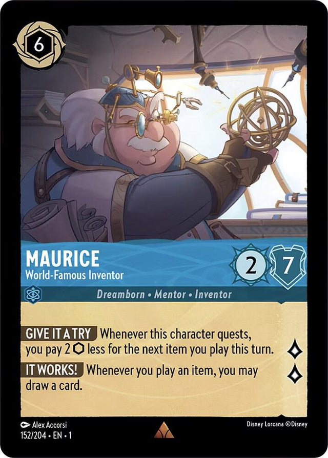 0152 Maurice - World-Famous Inventor Rare The First Chapter