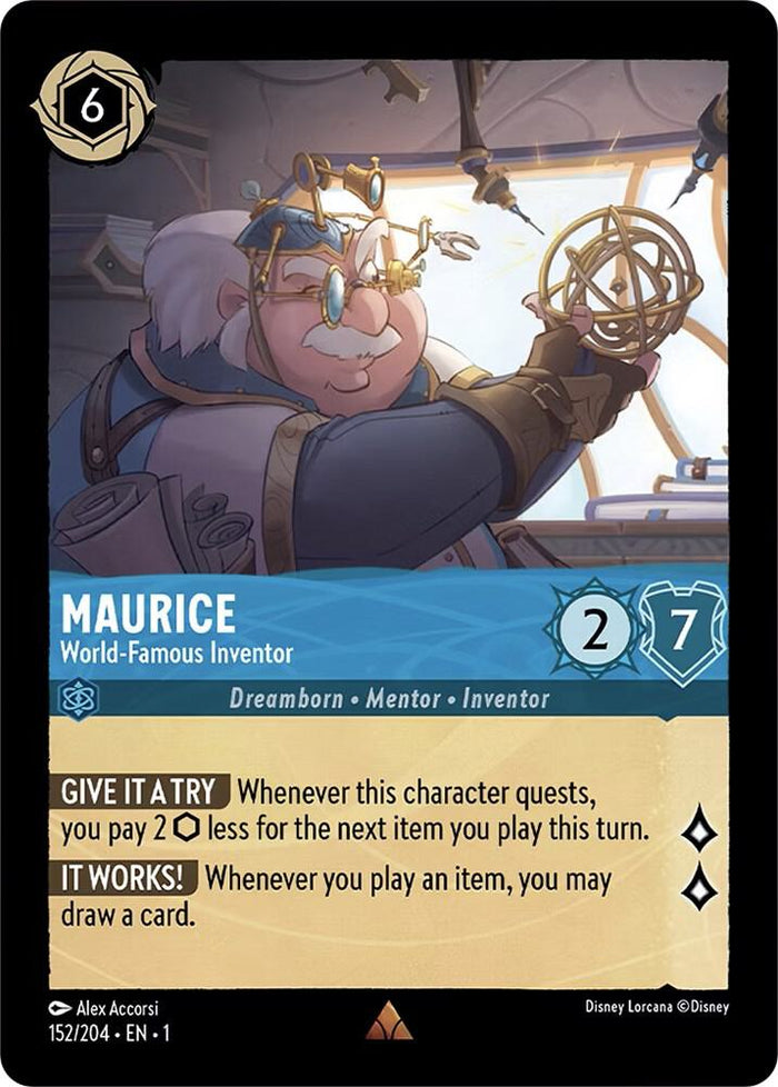 0152 Maurice - World-Famous Inventor Rare The First Chapter
