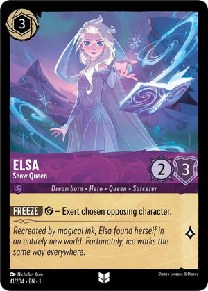 0041 Elsa - Snow Queen Uncommon The First Chapter