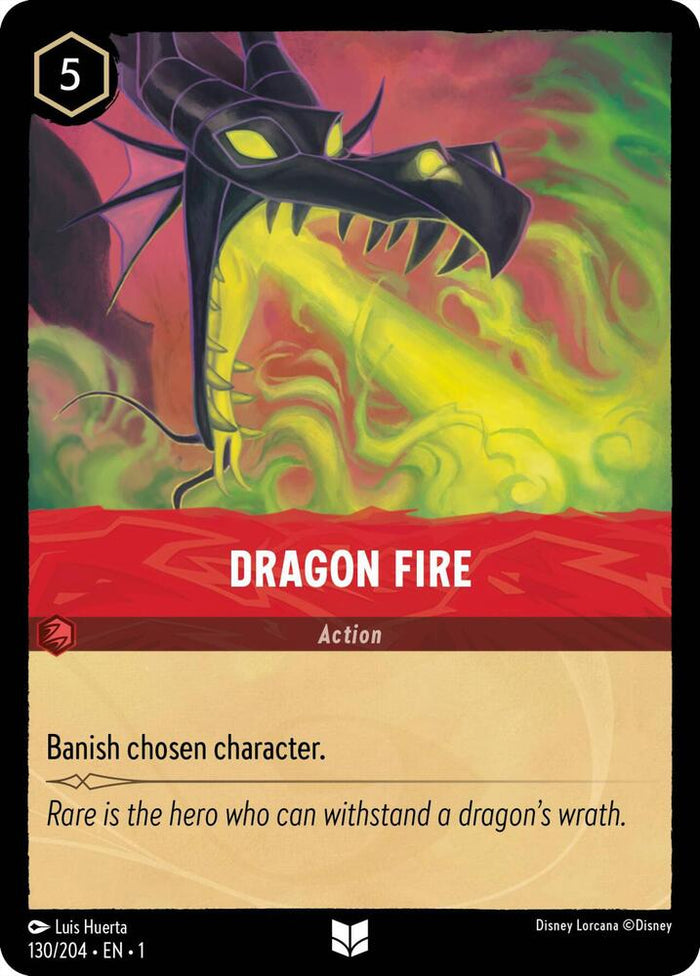 0130 Dragon Fire Uncommon The First Chapter