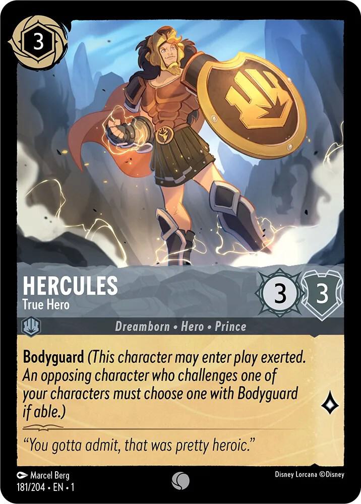 0181 Hercules - True Hero Common The First Chapter