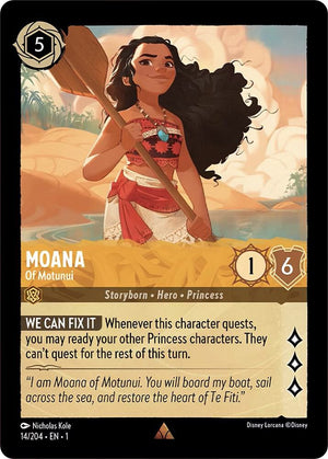 0014 Moana - Of Motunui Rare The First Chapter