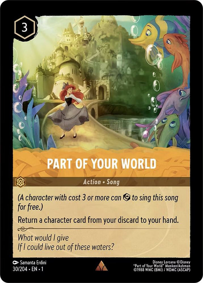 Part of Your World #30 Rare - The First Chapter Pokemon card