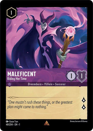 0048 Maleficent - Biding Her Time Rare The First Chapter