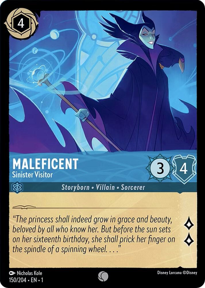 0150 Maleficent - Sinister Visitor Common The First Chapter