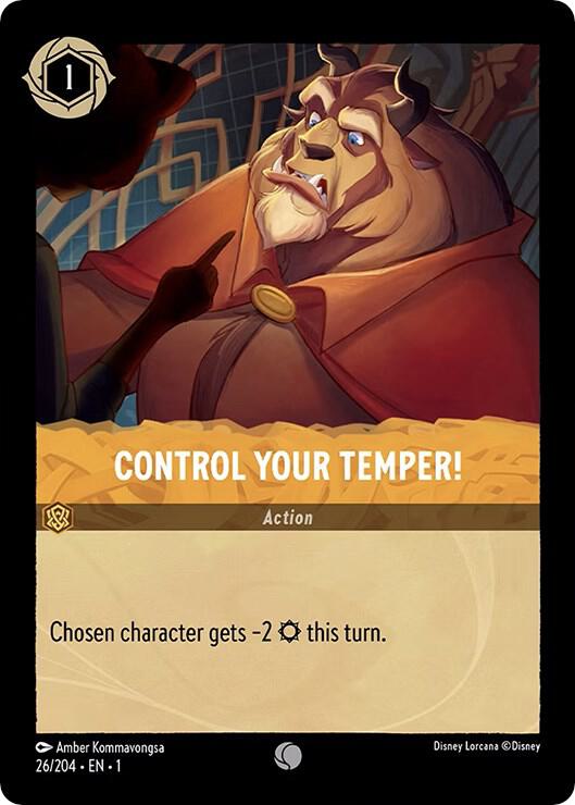 0026 Control Your Temper! Common The First Chapter