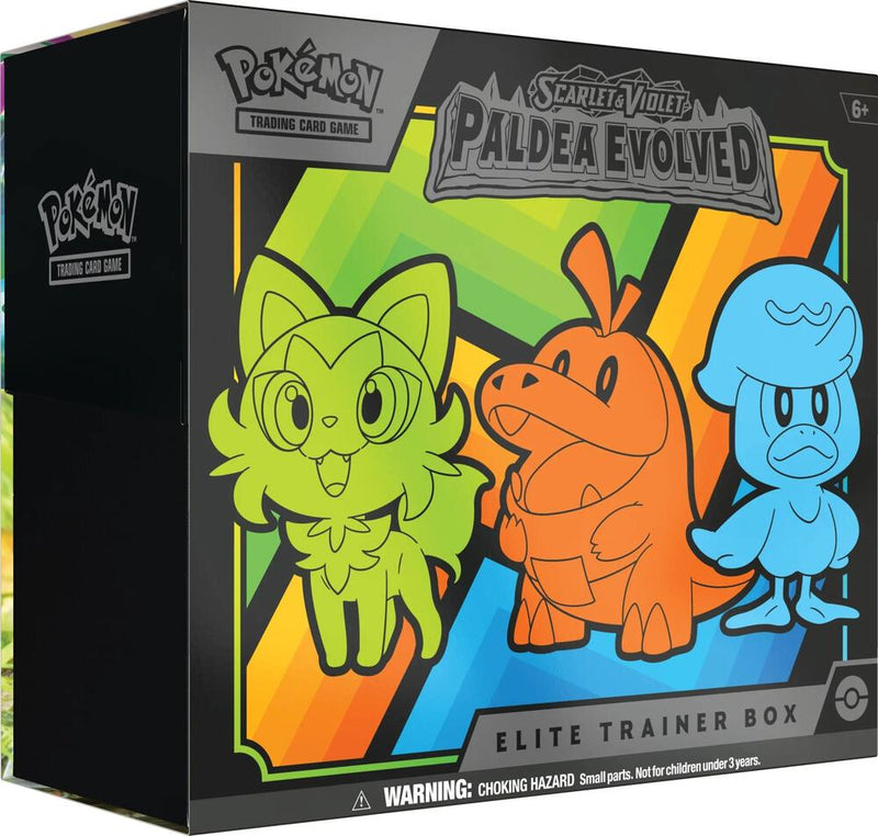 Paldea Evolved Elite Trainer Box - Paldea Evolved sealed product