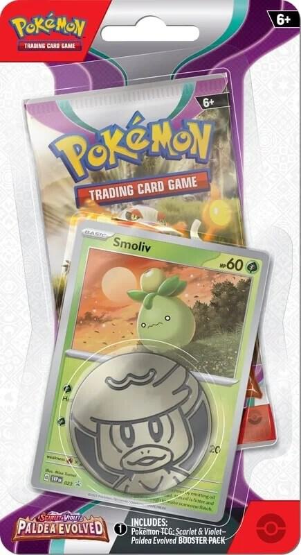 Paldea Evolved Single Pack Blister Smoliv