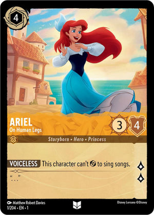0001 Ariel - On Human Legs Uncommon The First Chapter