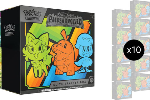 Paldea Evolved Elite Trainer Box Case