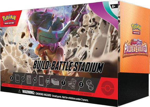 Paldea Evolved Build and Battle Stadium