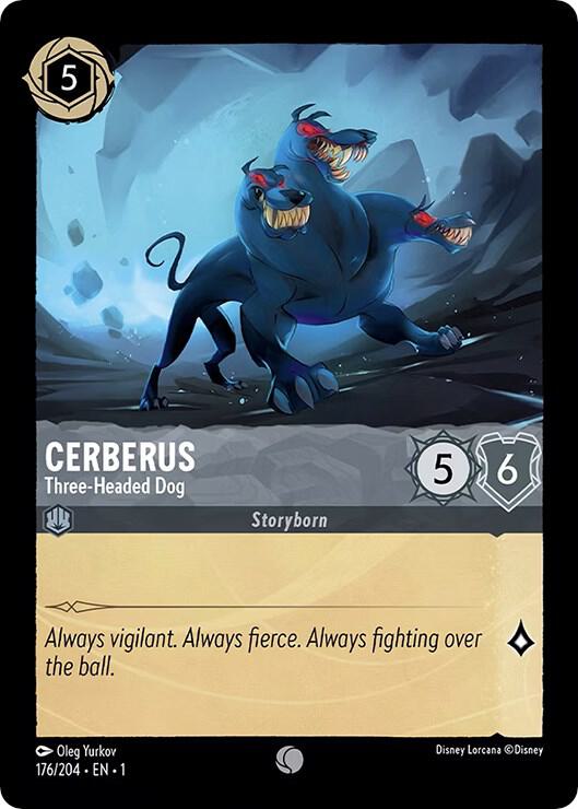 Cerberus - Three-Headed Dog #176 Common - The First Chapter Pokemon card