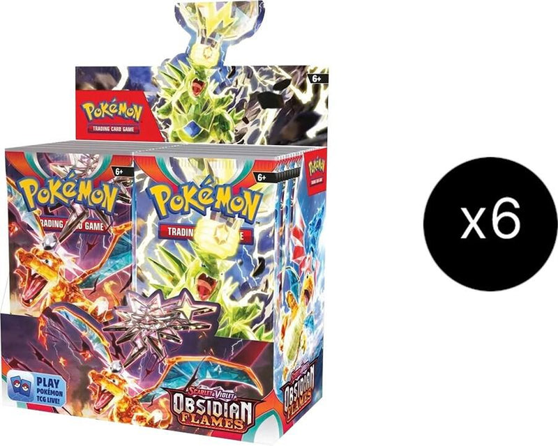 Obsidian Flames Booster Box Case - Obsidian Flames sealed product
