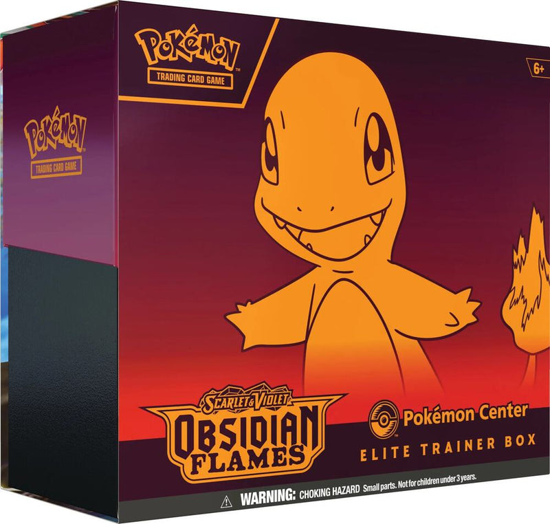 Obsidian Flames Pokemon Center Elite Trainer Box Exclusive - Obsidian Flames sealed product