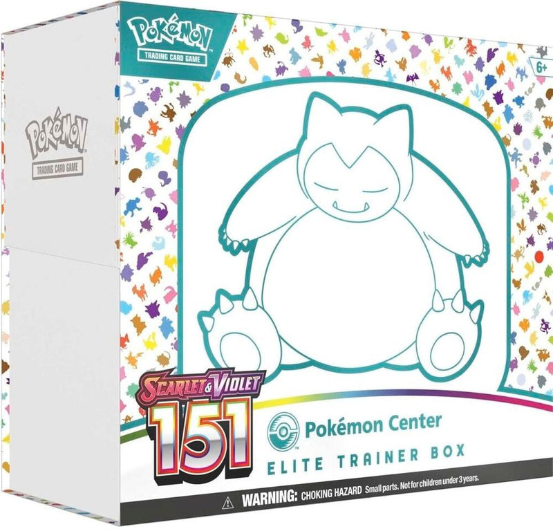 151 Pokemon Center Elite Trainer Box Exclusive - Pokemon 151 sealed product