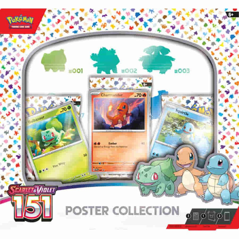151 Poster Collection - Pokemon 151 sealed product