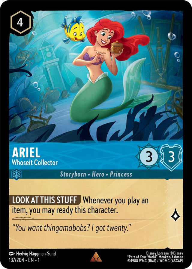 0137 Ariel - Whoseit Collector Rare The First Chapter