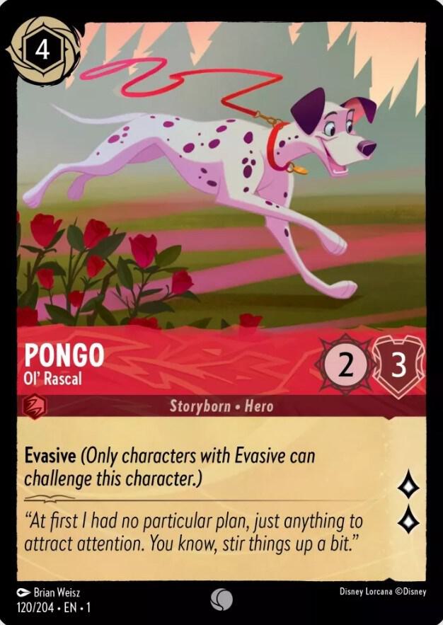Pongo - Ol' Rascal #120 Common - The First Chapter Pokemon card