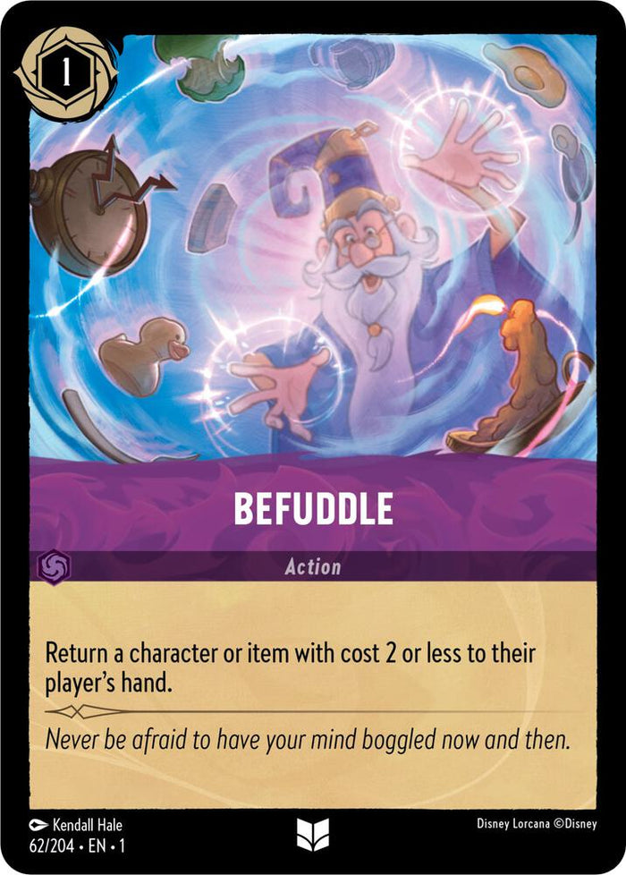 Befuddle #62 Uncommon - The First Chapter Pokemon card