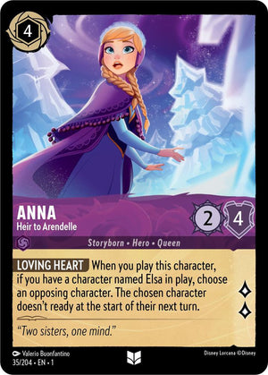 0035 Anna - Heir to Arendelle Uncommon The First Chapter
