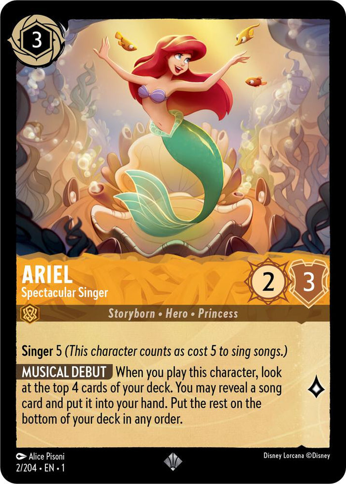 Ariel - Spectacular Singer Super Rare #2