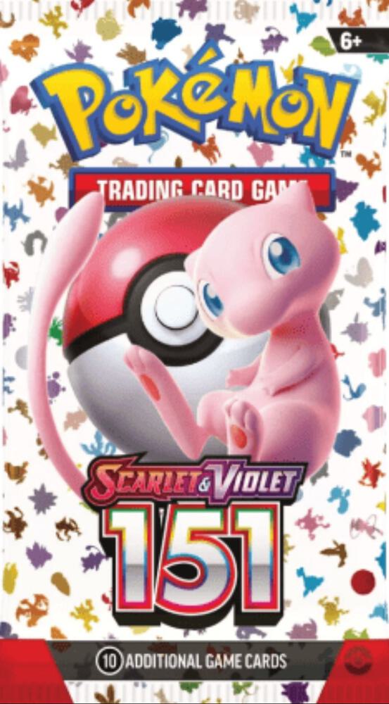 151 Booster Pack - Pokemon 151 sealed product