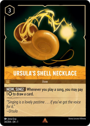 0034 Ursula's Shell Necklace Rare The First Chapter
