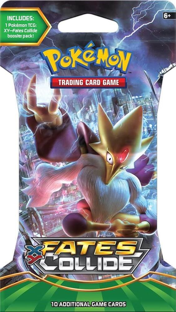 XY Fates Collide Sleeved Booster Pack Mega Alakazam
