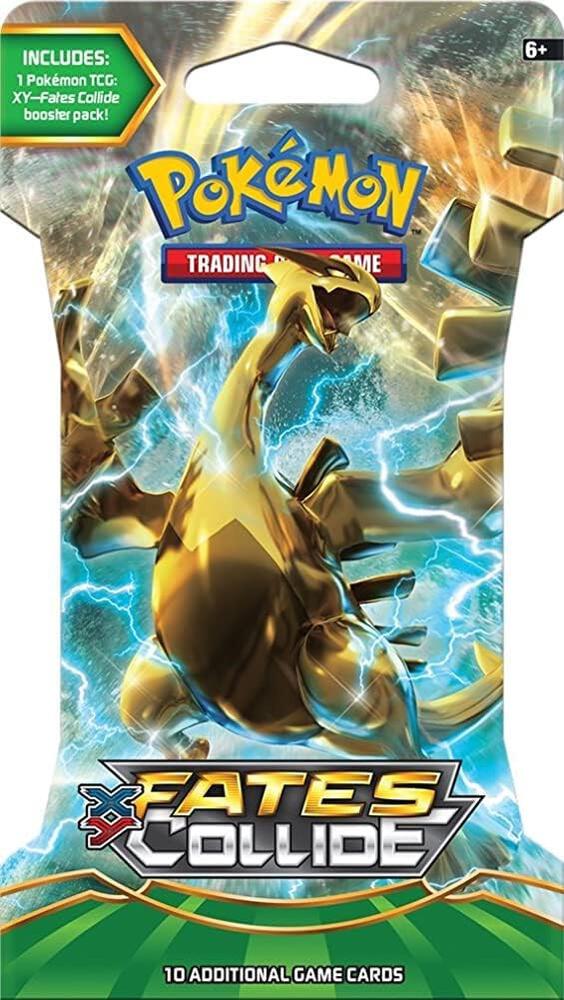 XY Fates Collide Sleeved Booster Pack Lugia BREAK - Fates Collide sealed product